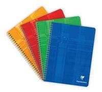 Clairefontaine Cahier reliure intégrale 17x22 100 p 90 g papier velouté séyès