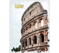 Cahier: Rome, Peinture d'art - A4, carreaux 5 x 5 mm, 100 pages