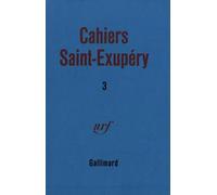 Cahiers Saint-Exupéry Collectif (Auteur)