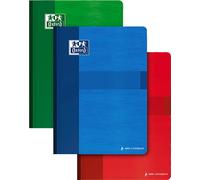 Cahier scolaire Oxford 240 x 320 mm quadrillé 96 feuilles couleur aléatoire (1 pièce)