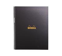 Cahier sémi-rigide NoteBook A4+ 160 Pages 21 x 31,8 cm Noir