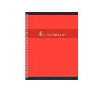 Conquérant Cahier 21954 Sept - Reliure intégrale 180 pages 5x5 70 g 17x22 cm Papier vert