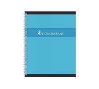Conquerant Cahier spirale 17 x 22 cm, 180 pages, 70 g, Seyes