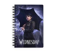 Cahier Spirale 3D Wednesday - Rain 30X21cm