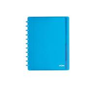 Cahier spirale atoma a4 - petits carreaux - 120 pages - assorties - atoma