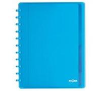 Cahier spirale atoma a4 - petits carreaux - 120 pages - assorties - atoma