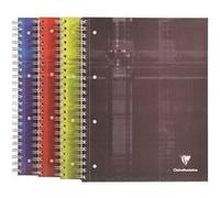 Clairefontaine Cahier à spirale 8292C Bind'O A4+ 22,5x29,7 cm 240 p. détachables carreaux 90 g