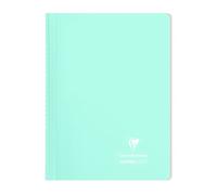 Cahier spirale Clairefontaine Koverbook Blush A4 21 x 29,7 cm - petits carreaux - 160 pages