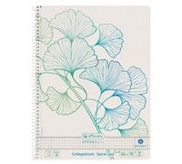 Cahier spiralé GREENline Ginkgo, A4, quadrillé