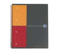 Cahier spirale Oxford Activebook A+ 24 x 29,7 cm - petits carreaux - perforé 4 trous - 160 pages
