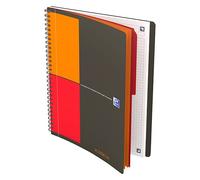 Cahier spirale Oxford International Activebook B5 17,6 x 25 cm - petits carreaux - 160 pages