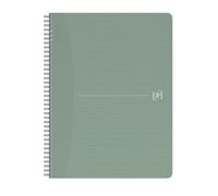 Cahier spirale Oxford My Rec'up recyclé A4 21 x 29,7 cm - 5 x 5 - 180 pages