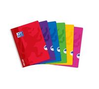 Cahier spirale Oxford Openflex A4 21 x 29,7 cm grands carreaux 180 pages