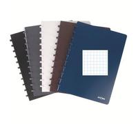Cahier spirales Atoma Polypropylène Tendance - A5 16,5 x 21cm - petits carreaux - 144 pages