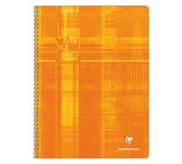 Cahier spirales Clairefontaine metric A4+ 24 x 32 cm - petits carreaux - 180 pages