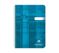 Cahier spirales Clairefontaine Metric A5 14,8 x 21 cm - petits carreaux - 100 pages