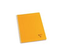 Clairefontaine Cahiers à spirale Linicolor Fresh – Lot de 5 A4 21×29,7 cm 180 p. petits carreaux
