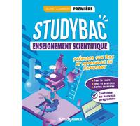 Cahier Studybac - Enseignement scientifique - première - tronc commun Préparer son bac et apprendre en s'amusant - Frédéric Borel - Studyrama Eds - broché - Scolaire / Universitaire