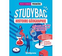 Cahier Studybac - Histoire-Géographie - première - Tronc commun Préparer son Bac et apprendre en s'amusant - Thomas Merle - Studyrama Eds - broché - Scolaire / Universitaire