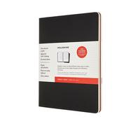 Cahier Sujet 19 X 25 Cm 2 Pcs Noir Et Rouge