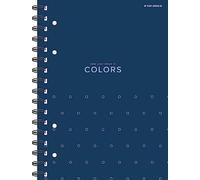 Cahier TOP 2000 Colors A4 100 feuilles à carreaux, Bleu
