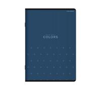 Cahier TOP 2000 Colors A4 60 feuilles à carreaux, Bleu