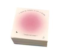 Cahier torsadé respectueux de l'environnement, quatre cents panneaux amovibles pour mémos, listes de tâches, réunions, salles de classe, bureau dense, essentiel pour le bureau