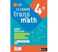 Joël Malaval – Le Cahier Transmath 4e – Cahier de l'élève – Édition 2021