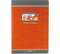 Conquerant Cahier 92713 – Sept travaux pratiques – Piqure – 170 x 220 mm – Papier vert