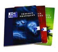 Oxford 92952 Cahier Piqué Travaux Pratiques Couverture Pelliculée Lavable Vélin Velouté Papier Vert
