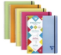 Cahier-trieur Linicolor Fresh 160 pages perforées seyès A4+ CLAIREFONTAINE