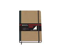 Cahier Vesta Nature Cartonné - Dimensions A5 - Quadrillé 5 mm