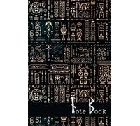 Cahier Viking Mythologie Nordique - Carnet Ligné avec Symboles Païens - Tribal