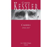 Cahiers 1918-1937 - Harry Kessler - Grasset - broché - Essai