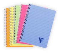 Cahiers À Reliure Spiralée 90 Feuilles À Réglure 5 Pcs Clairefontaine