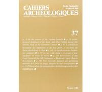 Cahiers archéologiques, n° 37 Fin de l'Antiquité et du Moyen Âge - Collectif - Picard - broché - Livre
