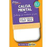 Cahiers Bordas pour tous - Calcul mental CE2 - 2022 - Cahier corrigé
