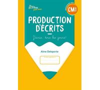 Cahiers Bordas pour tous - Production d'écrits CM1 - 2026 - Cahier - élève - Aline Delaporte - Bordas - broché - Scolaire / Universitaire