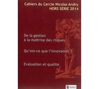 Cahiers cercle n.andry-hors serie 2014 AMALBERTI +COLL (Auteur)
