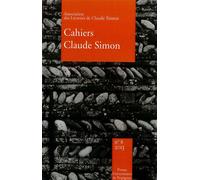 Cahiers claude simon 8 - SIMON Claude - Presses Univeau Perpignan - broché - Essai