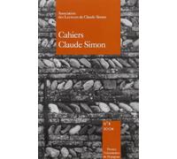 Cahiers claude simon n 4