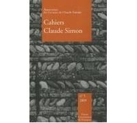 Cahiers Claude Simon N° 5/2009