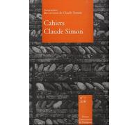 Cahiers Claude Simon N° 7/2011