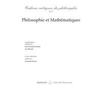 Cahiers critiques de philosophie n°3 Philosophie et mathématiques - Bruno Cany - Hermann - broché - Revue