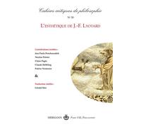 Cahiers critiques de philosophie n°30 Lyotard, l'esthétique & les arts - Bruno Cany - Hermann - broché - Revue