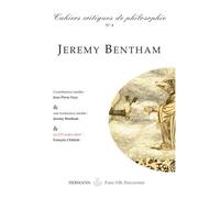 Cahiers critiques de philosophie n° 4 Jeremy Bentham, la logique du pouvoir - Bruno Cany - Hermann - broché - Revue
