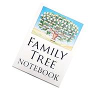 Cahiers de généalogie, graphiques 'arbre généalogique à compiler | Journal du livre 'organisateur de généalogie | Graphiques généalogiques à compiler dans le livre, registre des antécédents familiaux