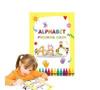 Cahiers de Graphisme pour,Cahier d'Écriture pour S'entraîner - Activités Éducatives Préscolaire Apprentissage des Couleurs à Domicile Filles Garçons