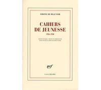 Cahiers de jeunesse (1926-1930) - Simone de Beauvoir - Gallimard - broché - Roman
