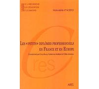 Cahiers de la recherche sur l'éducation et les savoirs, Hors-série n°4/2013 : Les